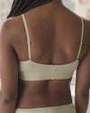 BASERANGE SOFT Collection Wire-Free Bamboo Fiber and Cotton Bras, France BAS-BRSO-BL-AU25-PIER GREEN